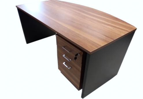 AST-111 Walnut executive workstation